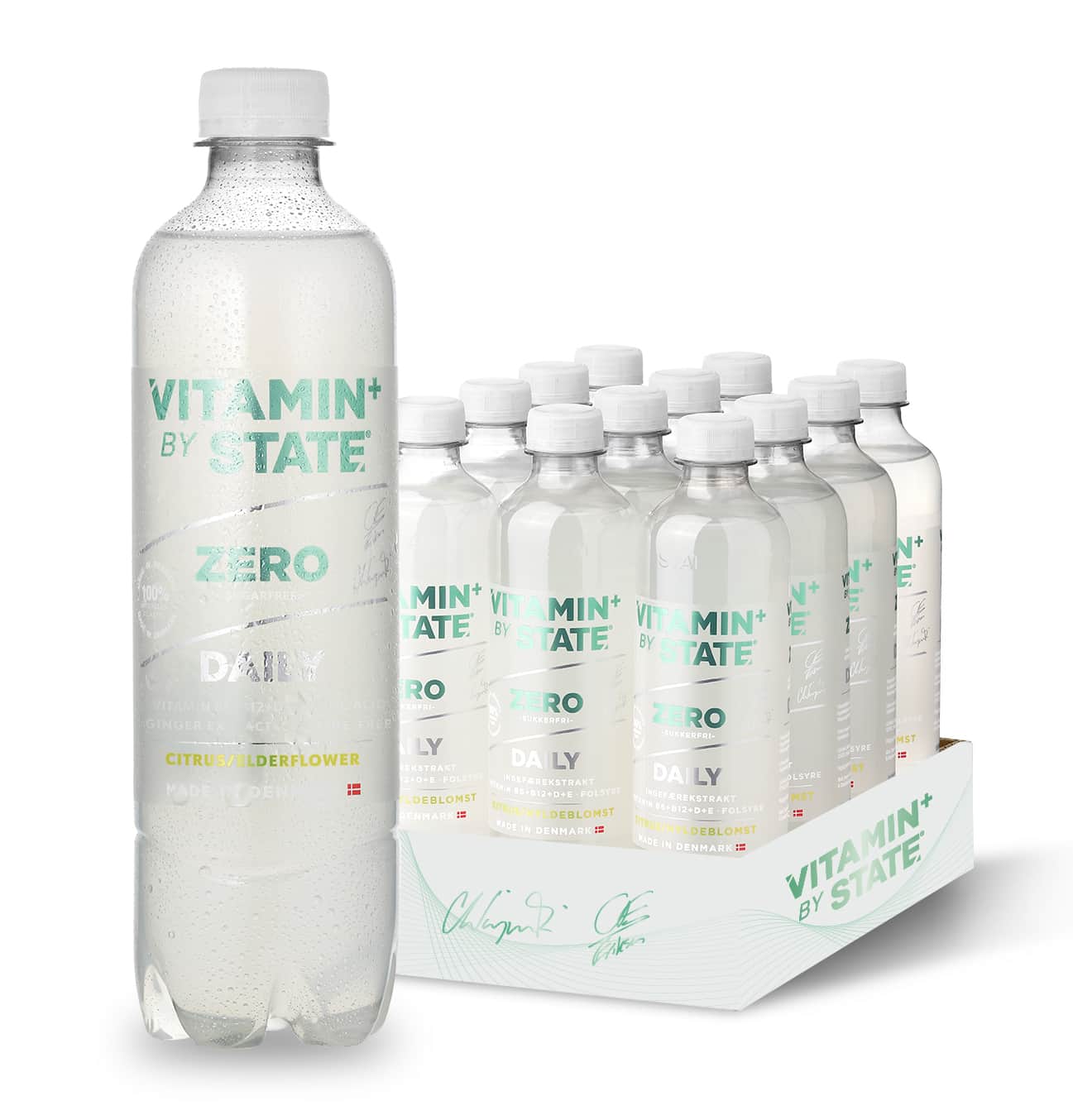 STATE Vitamin+ Zero (12 x 500ml)  Citrus Holunderblüte
