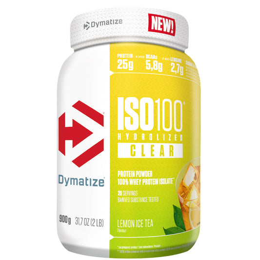 Dymatize Iso100 Hydrolized Clear (900g Dose)  Lemon Ice Tea
