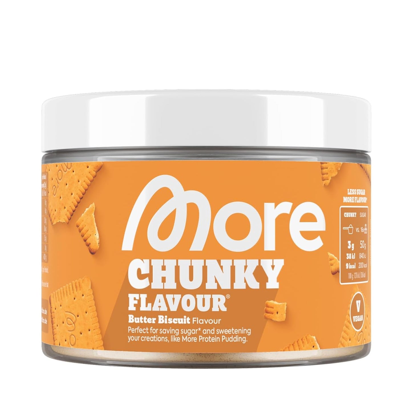 More Nutrition Chunky Flavour (150g Dose)  Butter Biscuit
