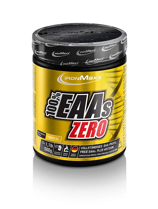 IronMaxx 100% EAAs Zero (500g Dose) Tropical