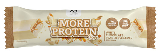 More Nutrition More Protein Bar (50g) White Chocolate Peanut Caramel
