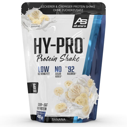 All Stars Hy-Pro Protein Shake (400G Beutel) Banana