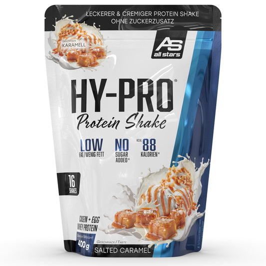All Stars Hy-Pro Protein Shake (400G Beutel) Salted Caramel