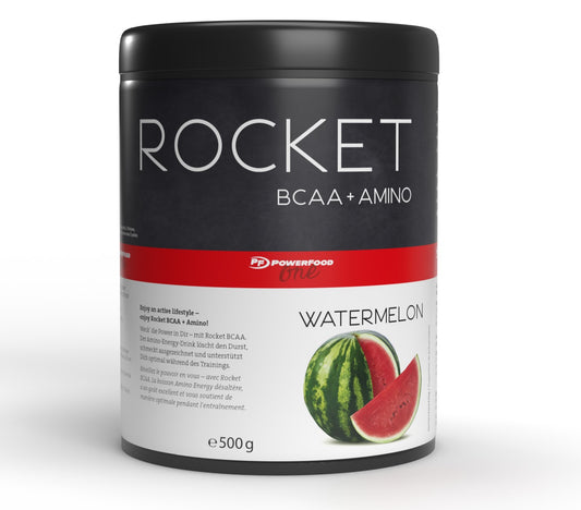 PowerFood One Rocket BCAA (500g Dose) Watermelon