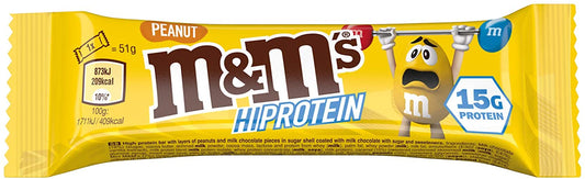 M&Ms HI-Protein Bar (51G) Peanut