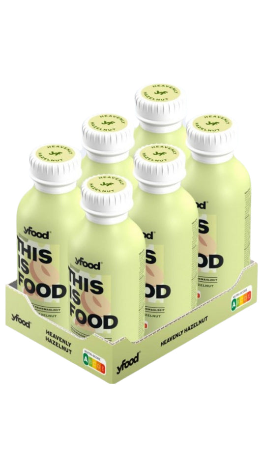 yfood Classic Drinks - Trinkmahlzeit (6 x 500ml) Heavenly Hazelnut
