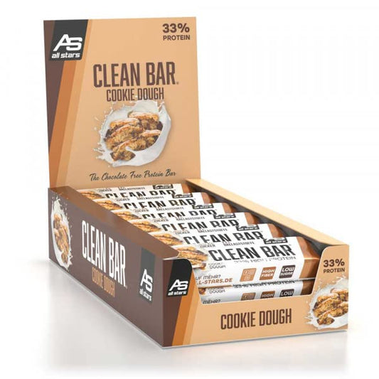 All Stars Clean Bar (18 x 45g) Cookie Dough