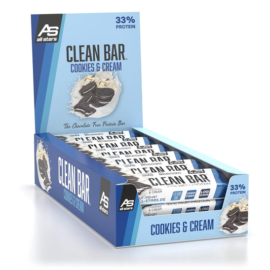 All Stars Clean Bar (18 x 45g) Cookies and Cream