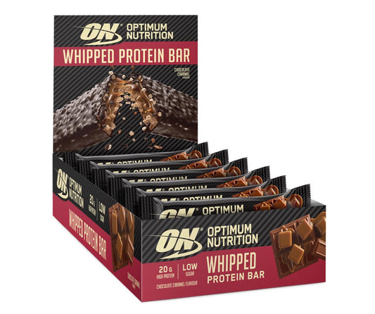 Optimum Nutrition Whipped Protein Bar (10 x 60g) Chocolate Caramel
