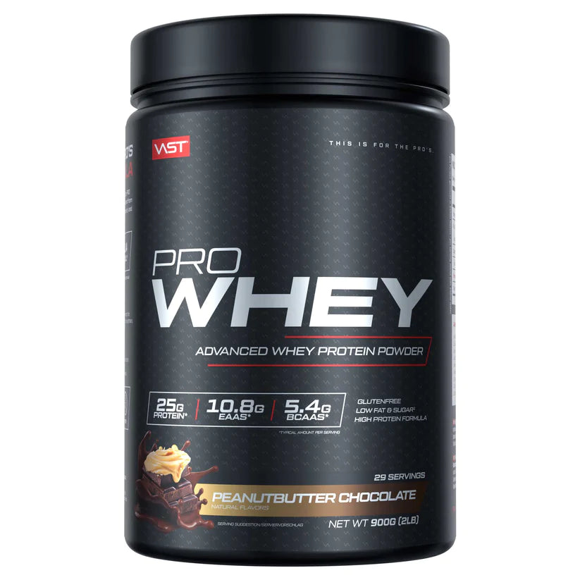 Vast Pro Whey (900G Dose) Peanutbutter Chocolate