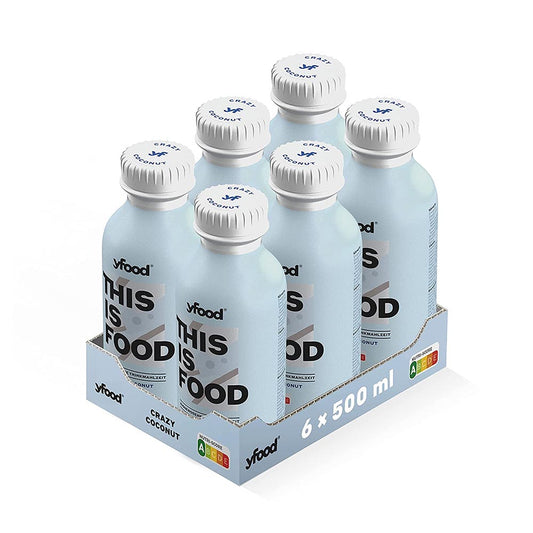 yfood Classic Drinks - Trinkmahlzeit (6 x 500ml) Crazy Coconut