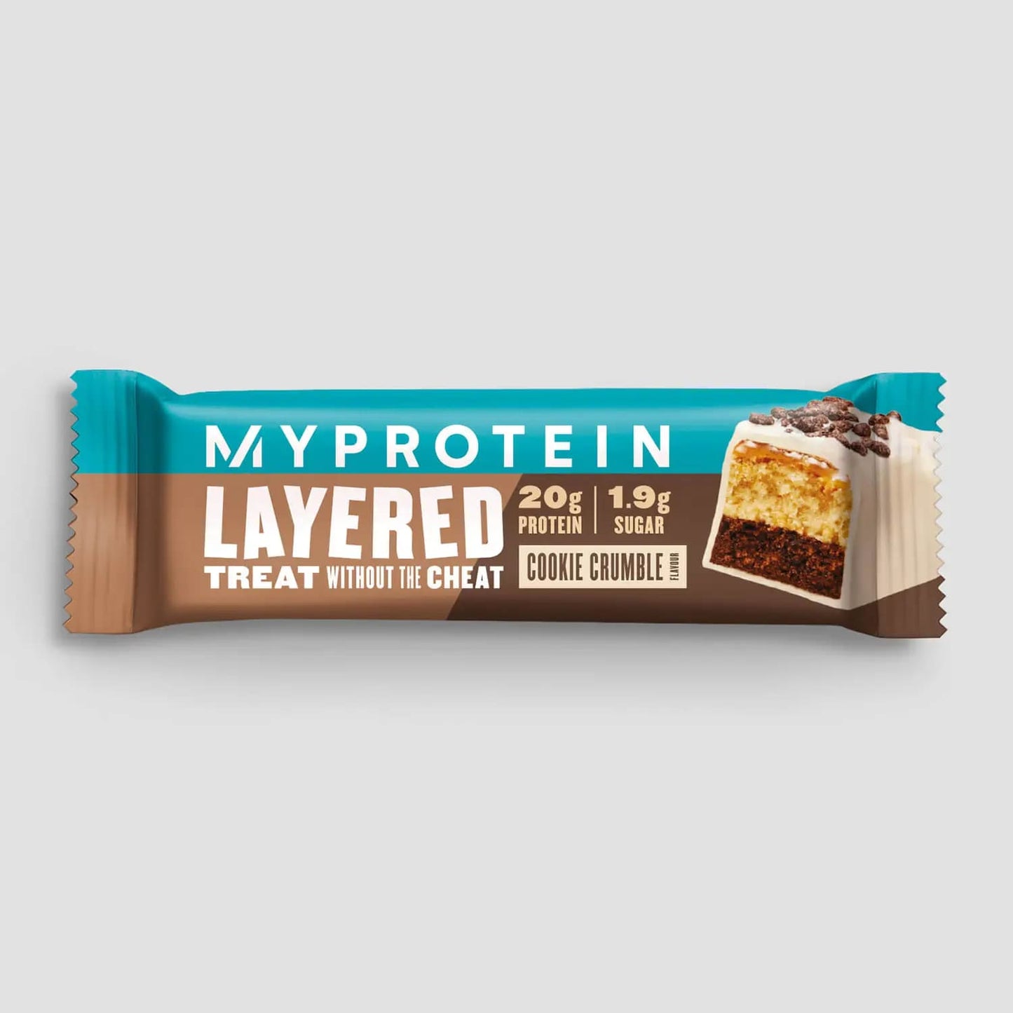 MyProtein Retail Layered Bar (60G)  Cookie Crumble
