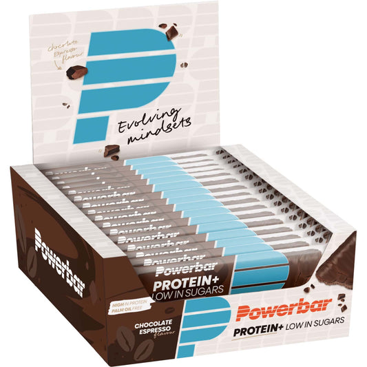 PowerBar Protein Plus Low Sugar Bar (16 x 35G)  Chocolate Brownie