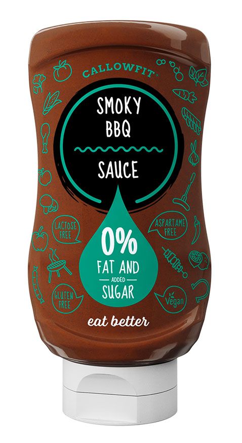 Callowfit Smoky BBQ Sauce (300ml) Smoky BBQ