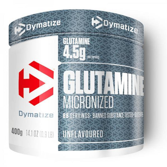 Dymatize Glutamine Micronized Powder (400g Dose) Neutral