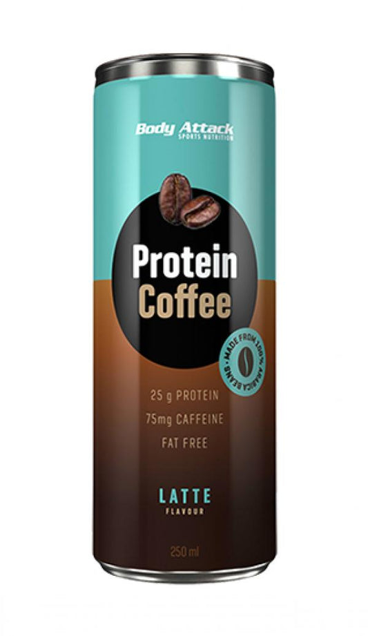 Body Attack Protein Coffee (250ml) Latte
