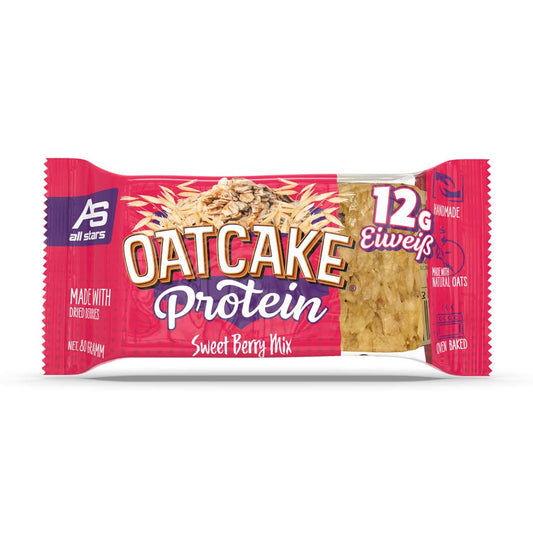 All Stars Oatcake Protein Bar (80G) Sweet Berry Mix
