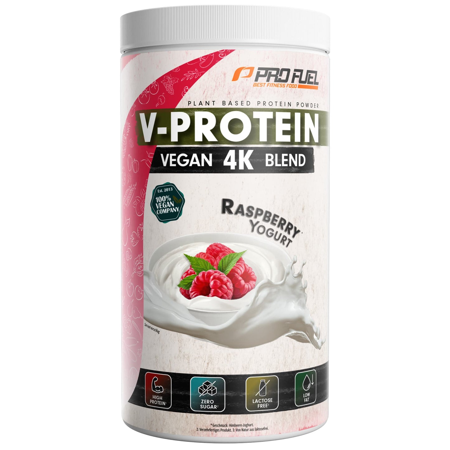 ProFuel V-Protein 4K Blend (750g Dose) Raspberry Yogurt