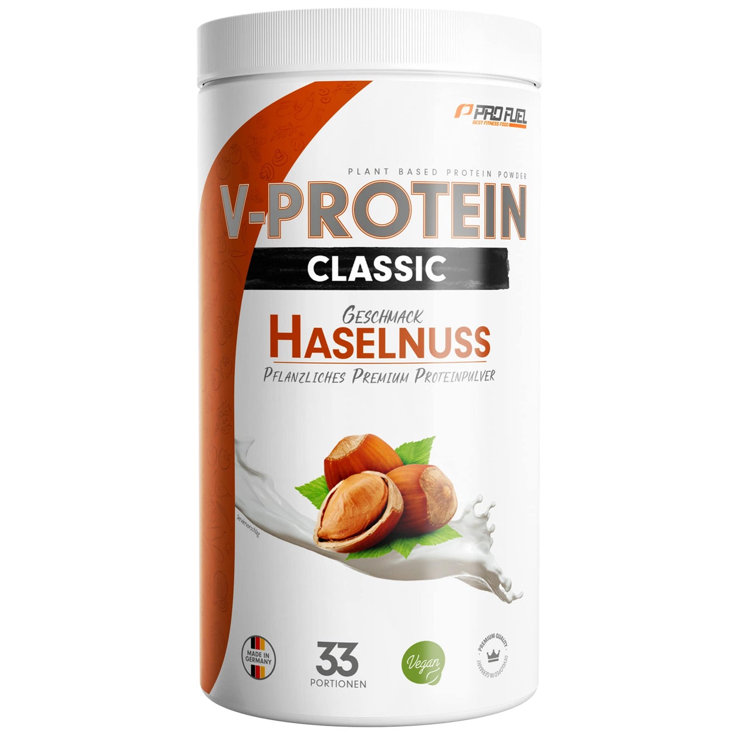 ProFuel V-Protein (1000g Dose)  Haselnuss