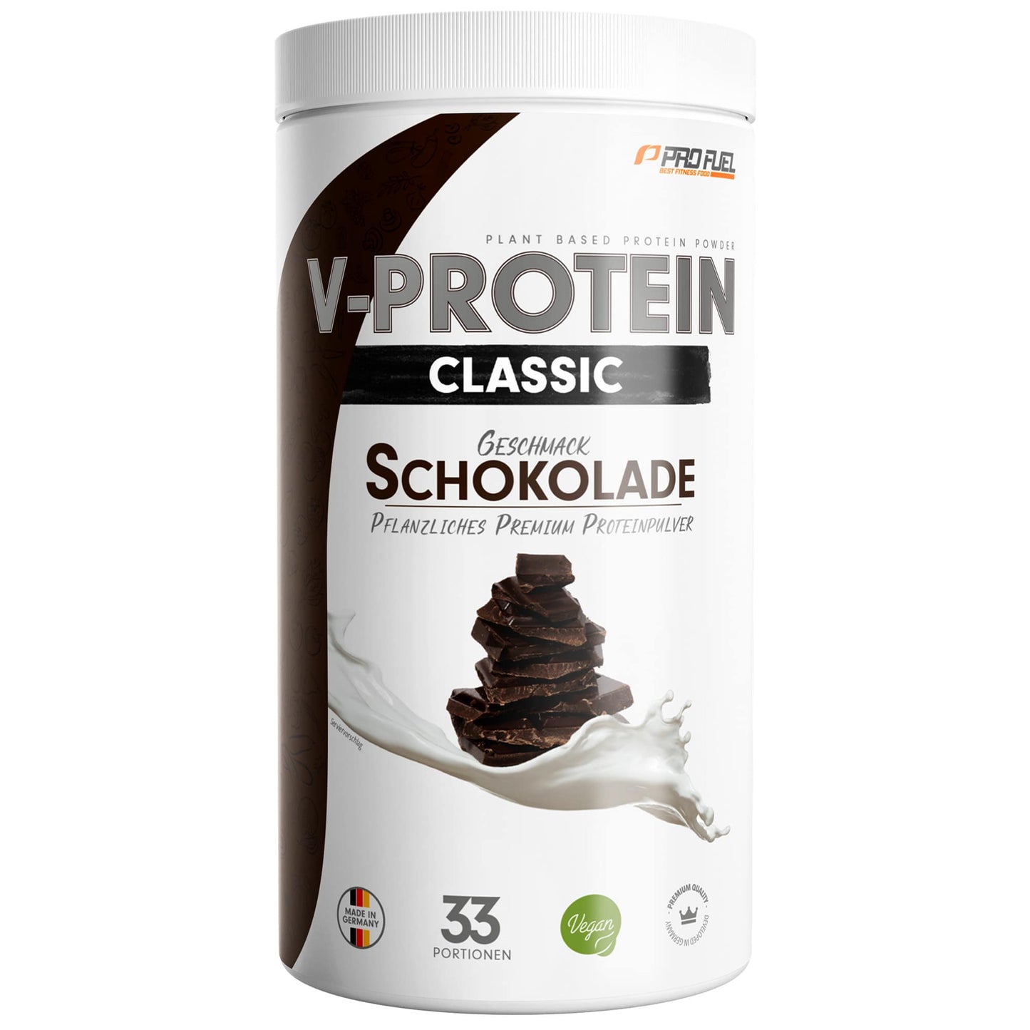 ProFuel V-Protein (1000g Dose)  Schoko