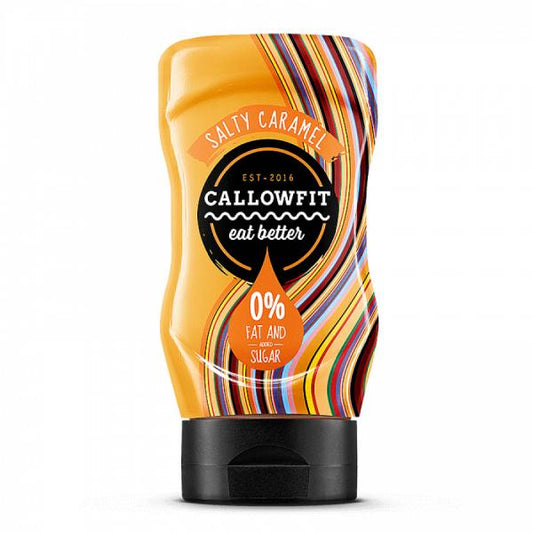 Callowfit The Salty Caramel Sauce (300ml) Salted Caramel