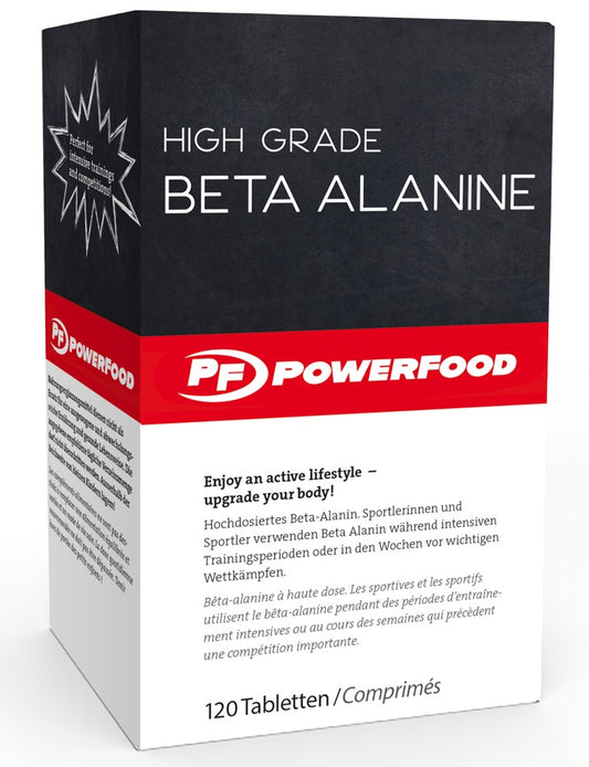 PowerFood One High Grade Beta Alanine (120 Tabs) Neutral