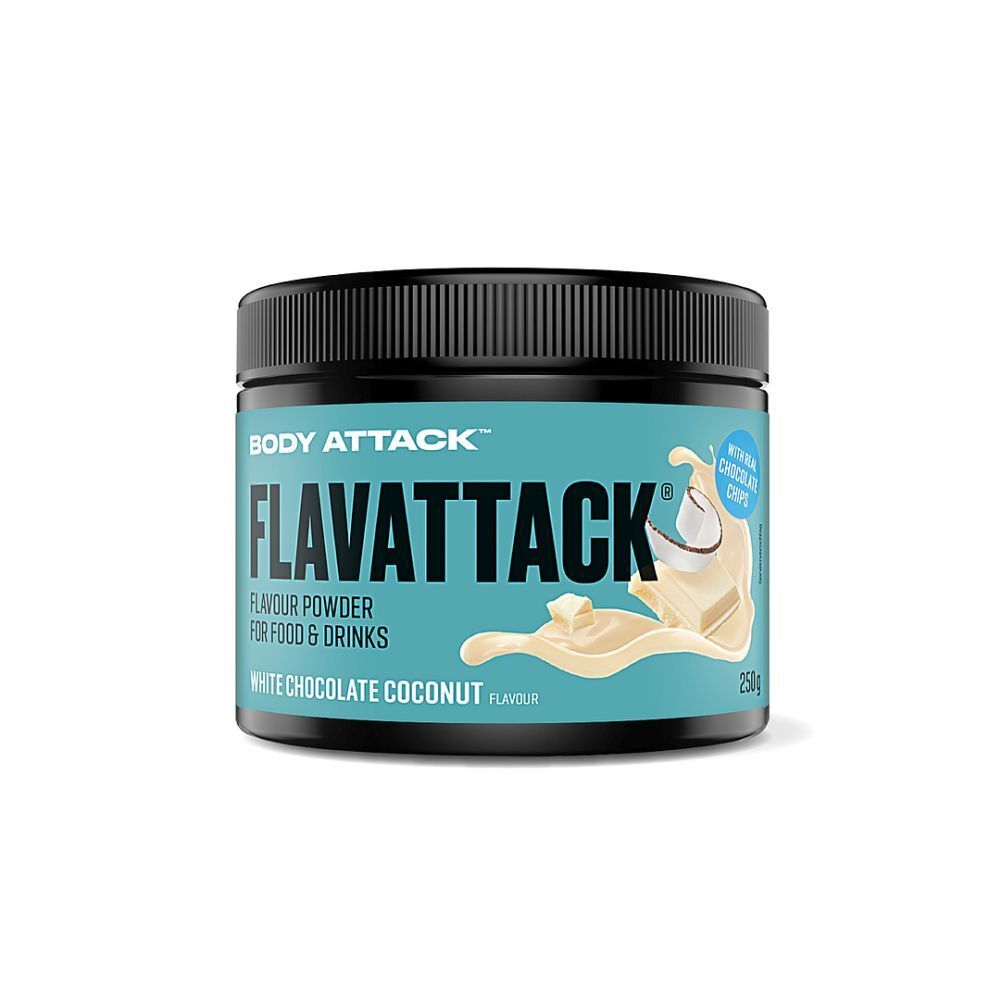 Body Attack Flavattack (250g Dose) White Chocolate Coconut
