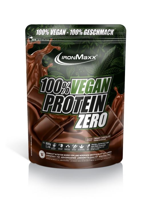 IronMaxx 100% Vegan Protein Zero (500g Beutel) Vanilla-Cookie Dough