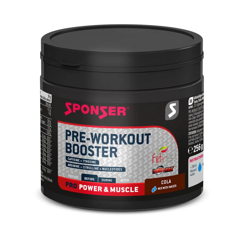 Sponser Pre-Workout Booster (256g Dose) Cola