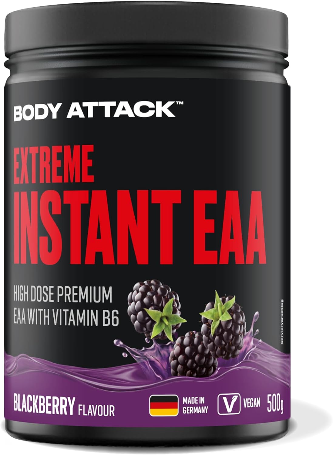 Body Attack Extreme Instant EAA (500g Dose) Blackberry