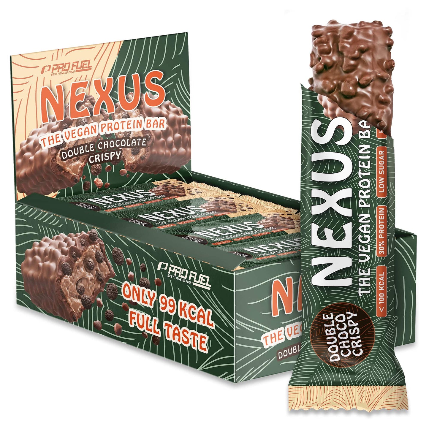 Pro Fuel Nexus Proteinriegel (12 x 30G)  double chocolate crispy