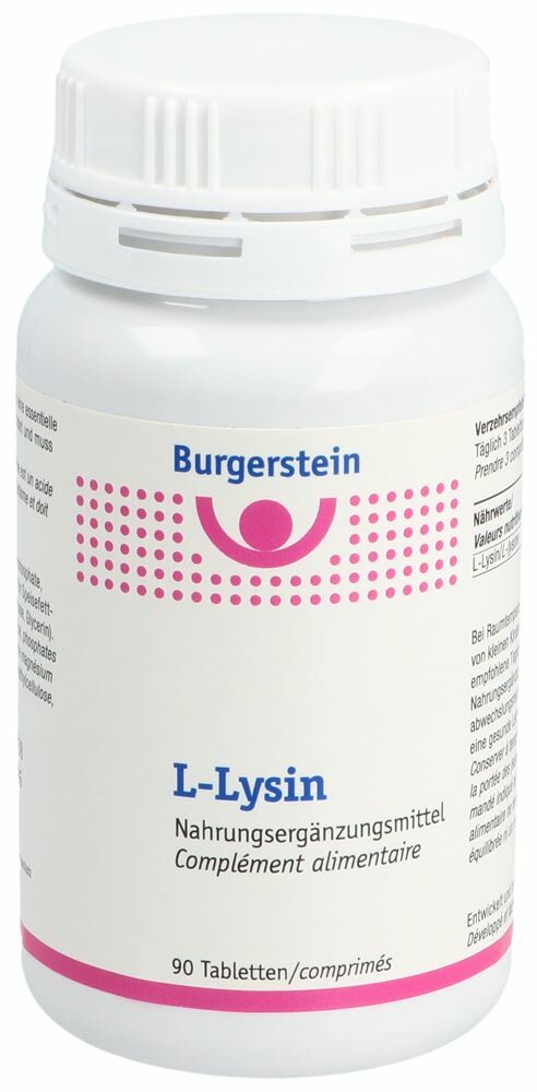 Burgerstein L-Lysin (90 Tabs)