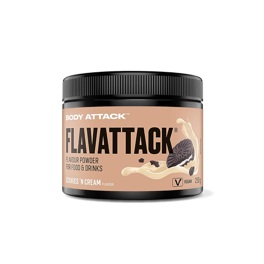 Body Attack Flavattack (250g Dose) Cookies and Cream