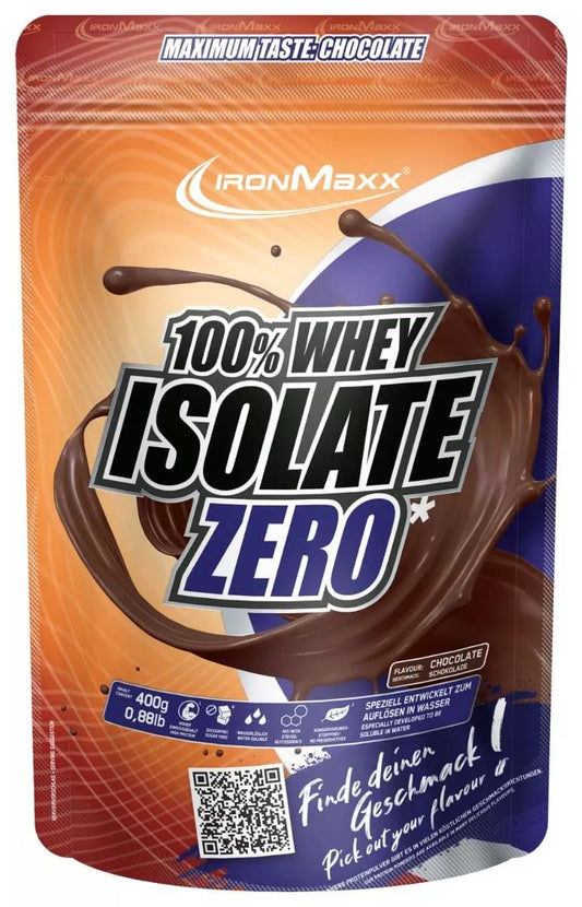 IronMaxx 100% Whey Isolate Zero (400G Beutel) Chocolate