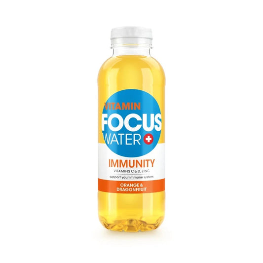 FOCUS WATER IMMUNITY (500ml) Orange & Dragonfruit