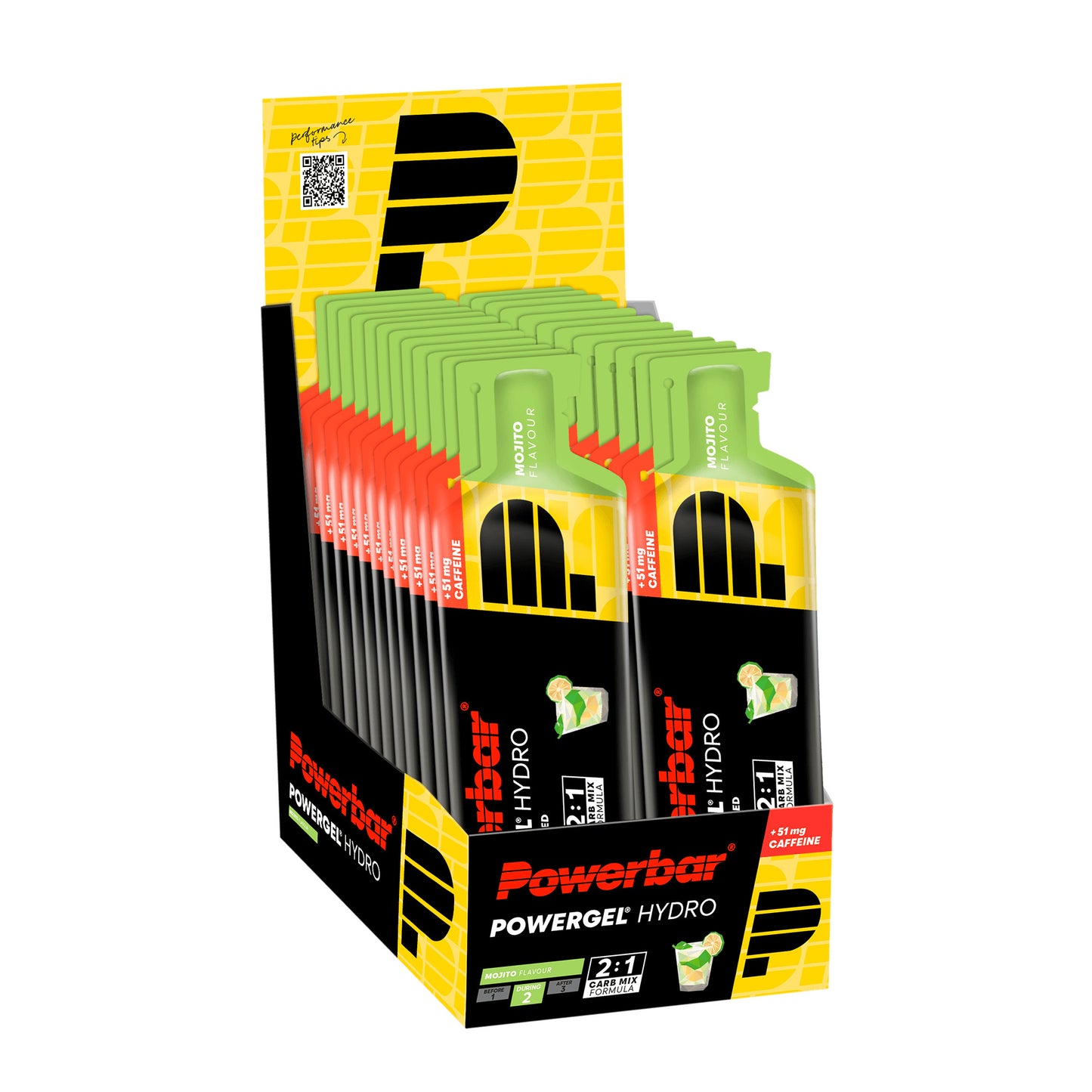 PowerBar PowerGel Hydro (24 x 67ml)  Mojito