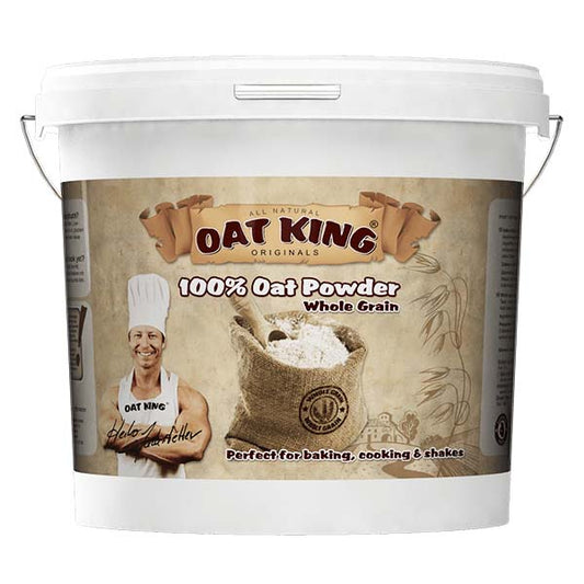 Oat King 100% Hafer-Vollkorn-Pulver (4000g Kübel) Natur