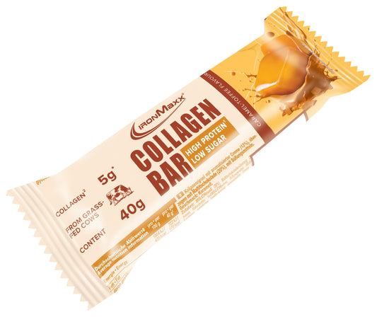 IronMaxx Collagen Bar (40g) Caramel Toffee