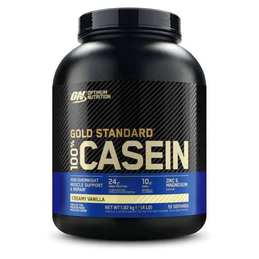 Optimum Nutrition 100% Casein Protein (1818g Dose) Creamy Vanilla