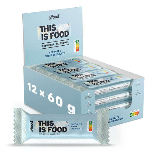 Yfood High-Protein Bar (12 x 60G) 8234-24