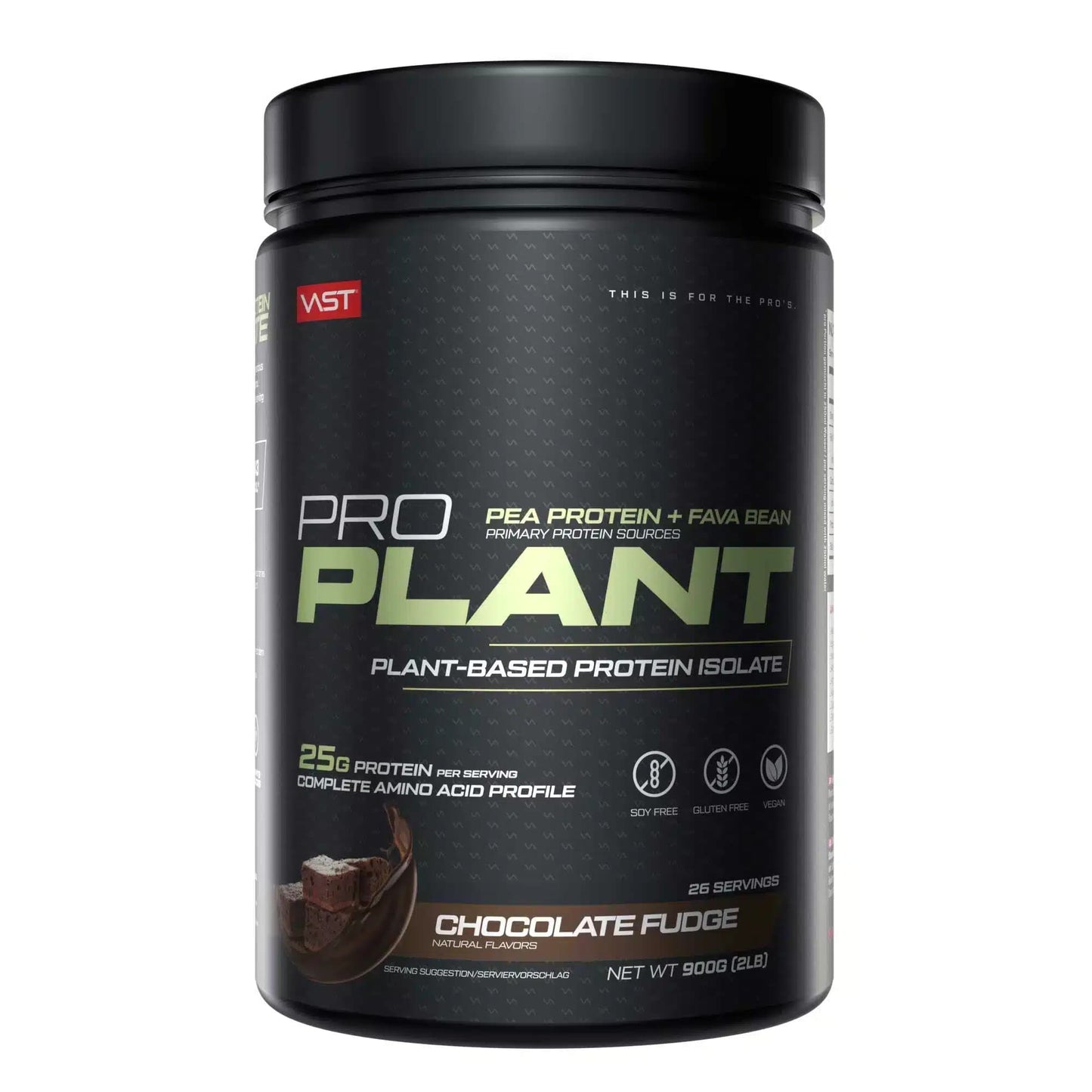 VAST Pro Plant Planted-Based Protein Isolate (900G Dose) Chocolate Fudge